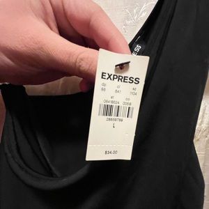 Express one shoulder compress shirt Large